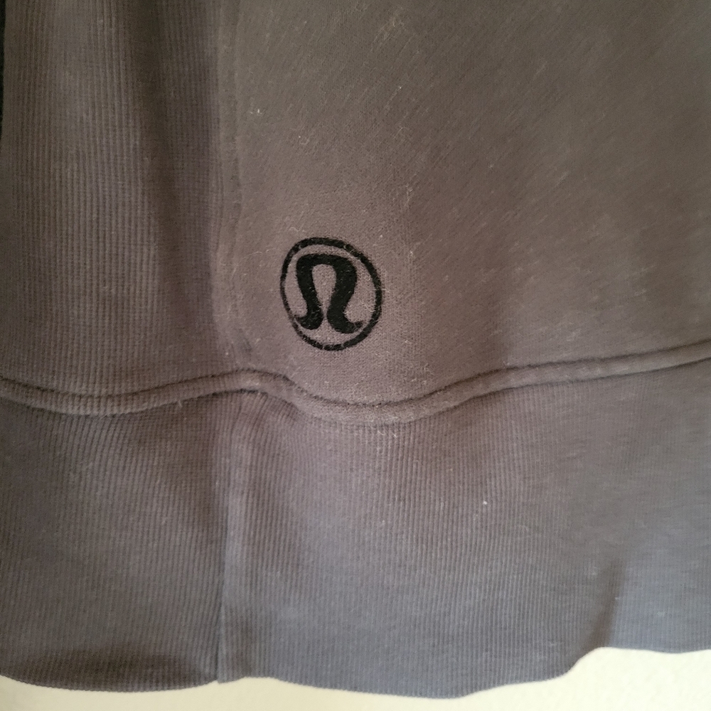 Lululemon Floral Flock Pullover velvet cotton terry 6 Yoga Goth Natural Jacquard - Picture 6 of 11